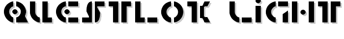 Questlok Light font
